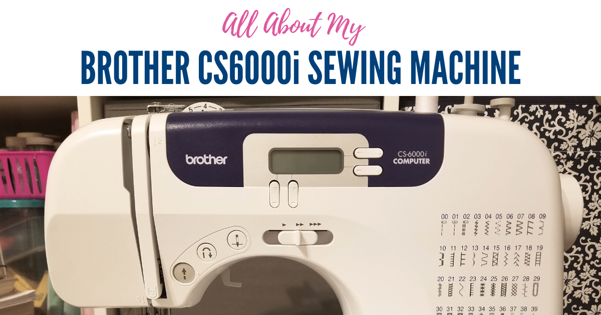 Testing Out My New Brother CS-6000i Sewing Machine