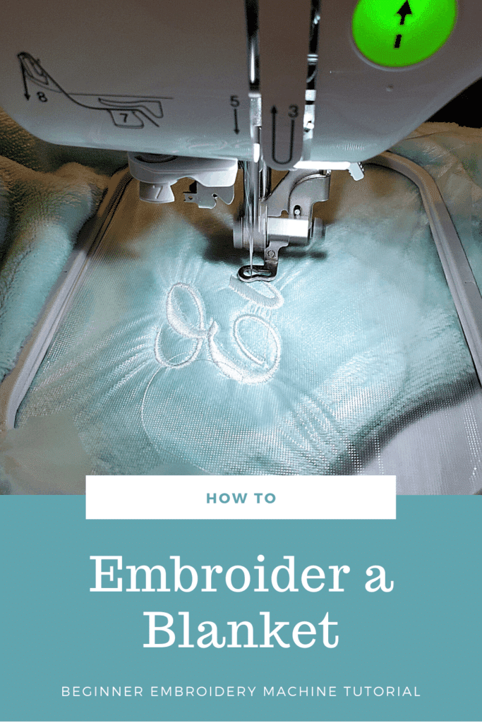 How To Embroider A Blanket With An Embroidery Machine