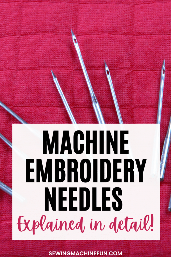 Choosing The Best Machine Embroidery Needle