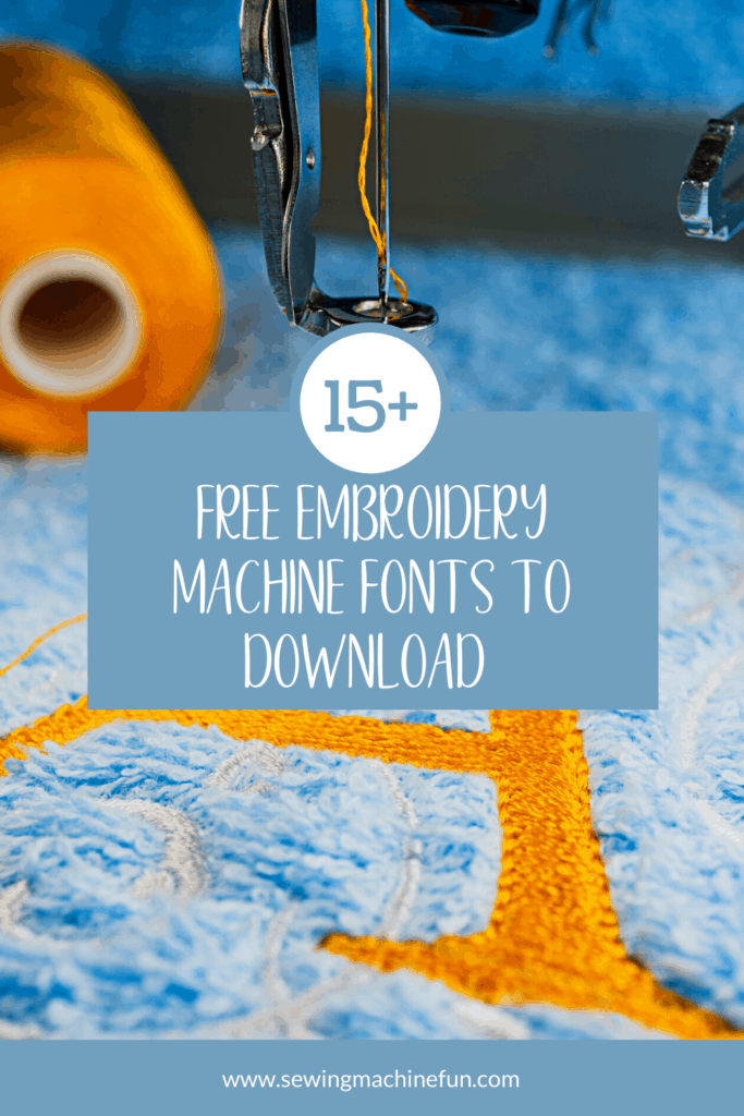 Embroidery Fonts Machine