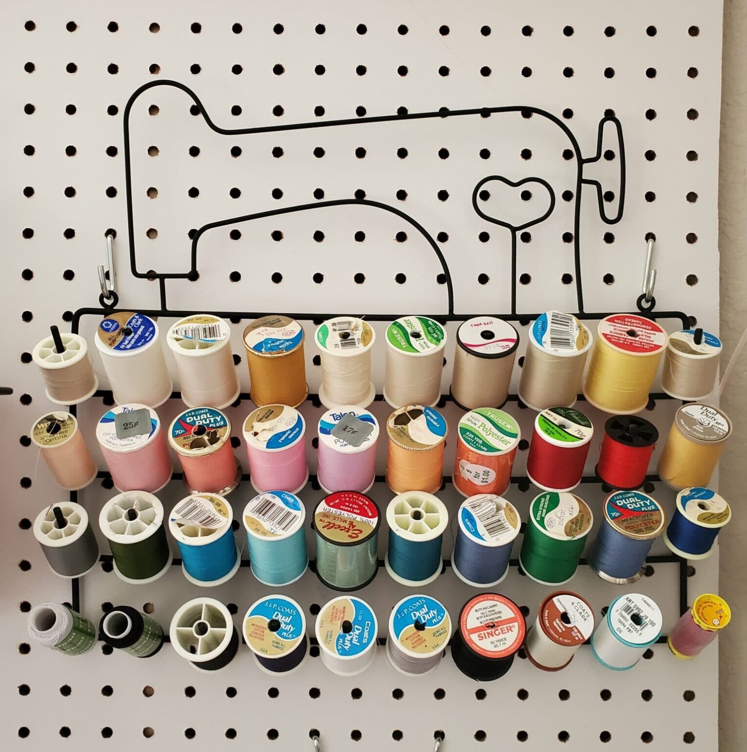 7 Nifty Sewing & Machine Embroidery Thread Storage Ideas