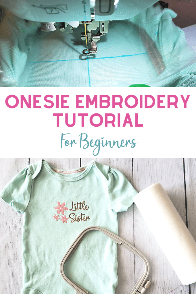 How To Embroider A Onesie (FrustrationFree!)