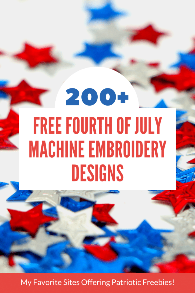10 free fourth of july embroidery designs sites