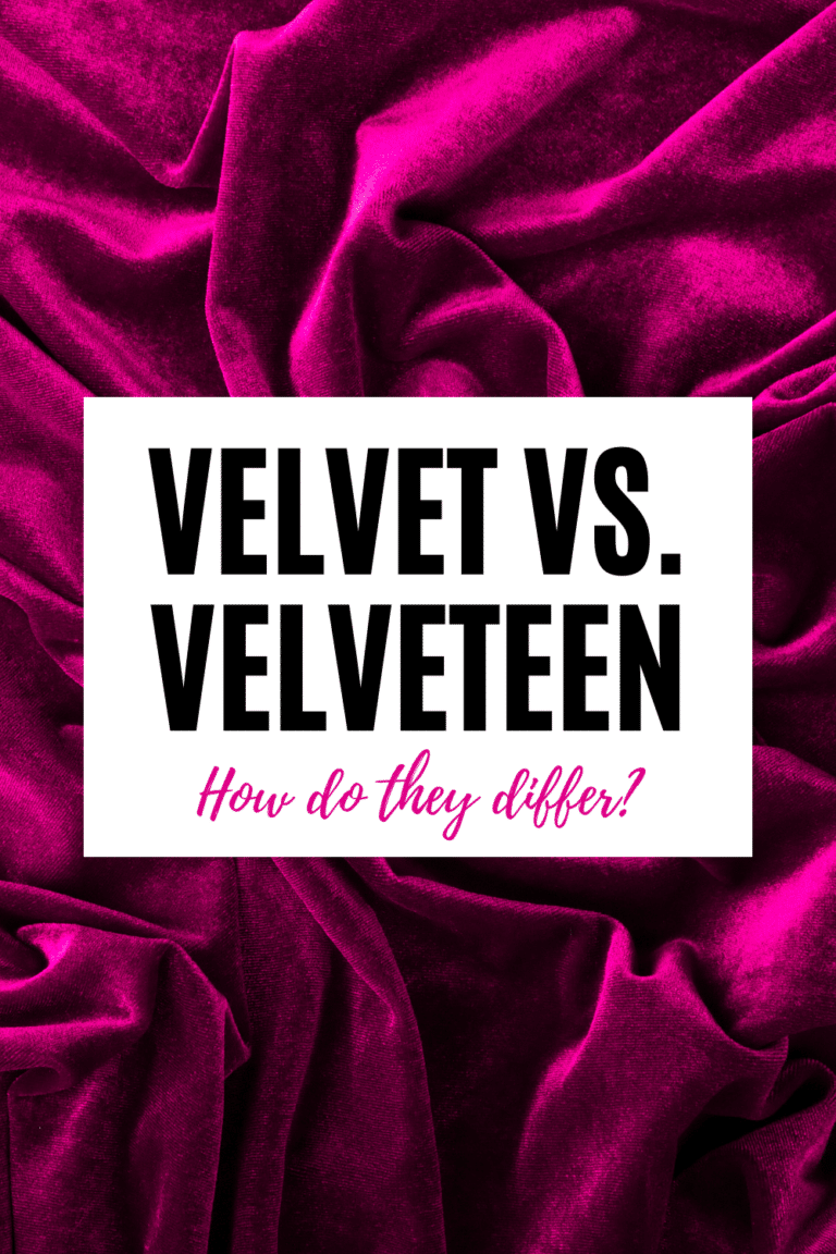 Velvet Vs. Velveteen What's The Difference? (6 Things!)