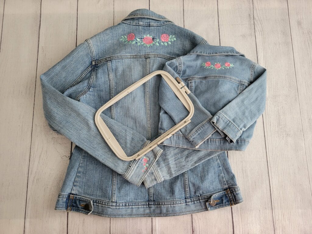 DIY Denim Jacket Embroidery Tutorial