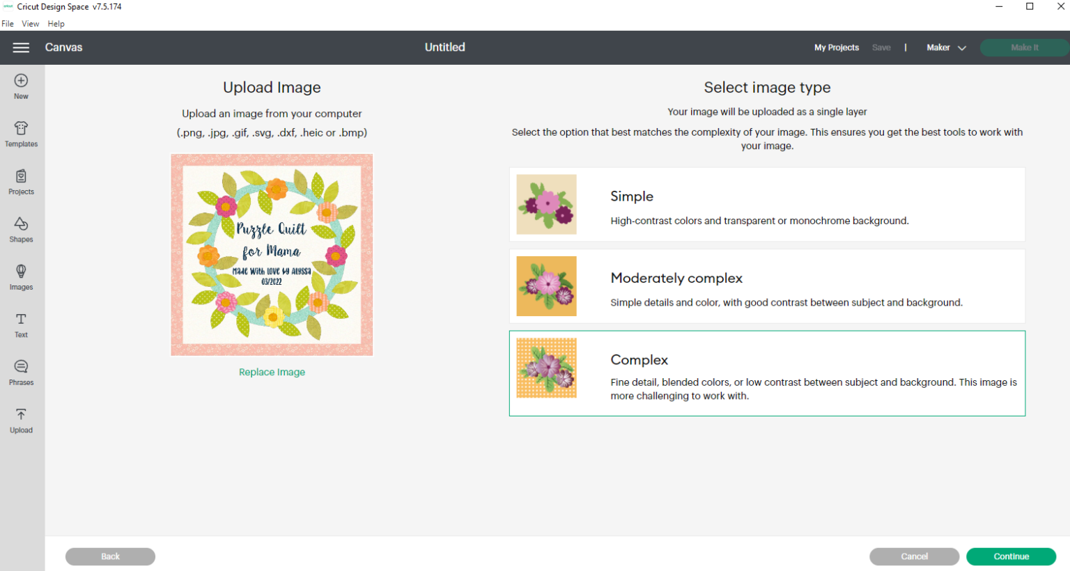 How To Make Fabric Quilt Labels With The Cricut Maker