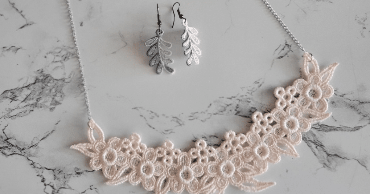 How To Make DIY Embroidered Jewelry