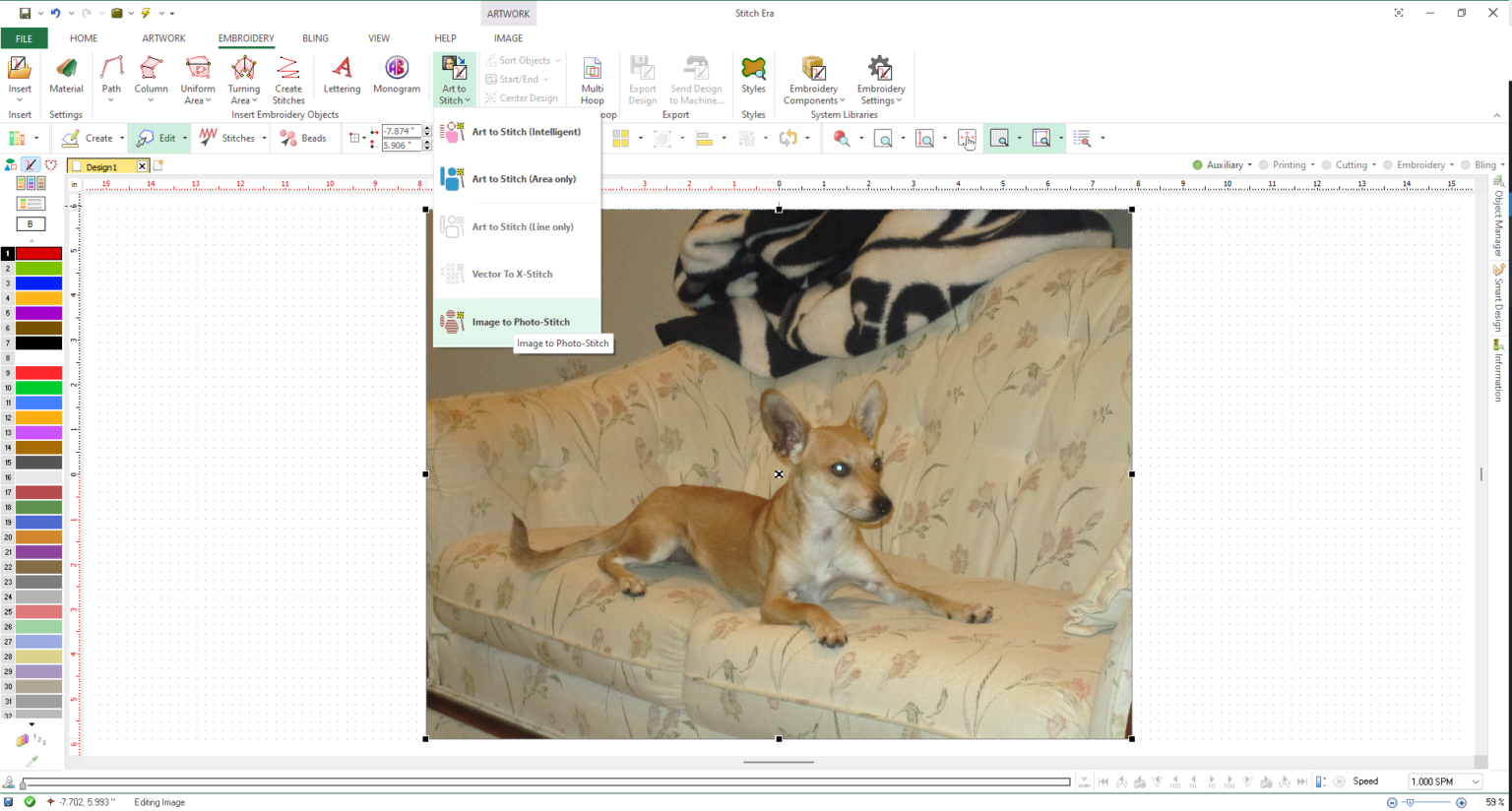 How To Digitize Photos For Embroidery (Tutorial)