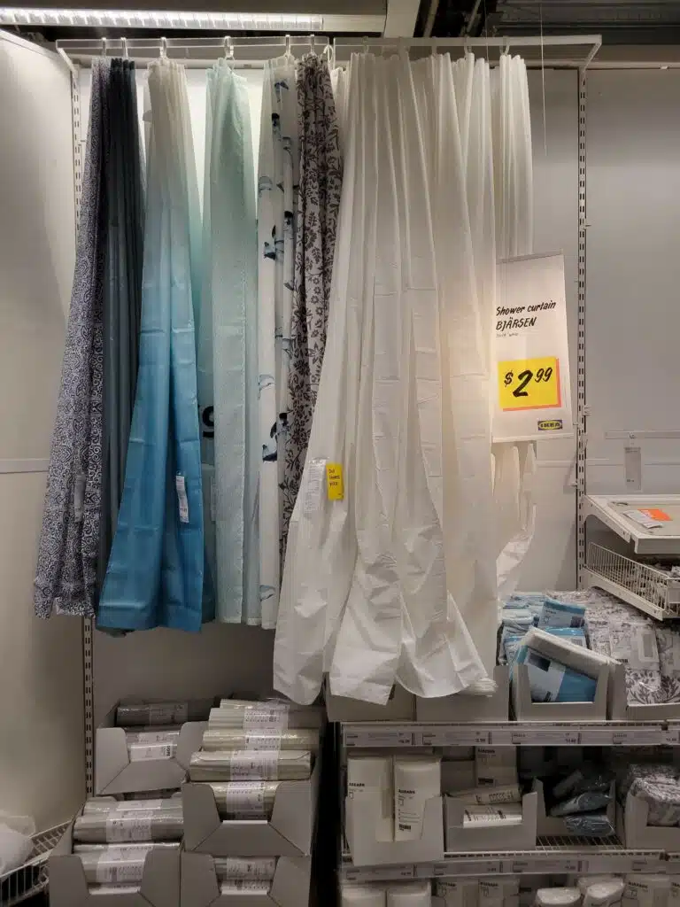 shower curtain