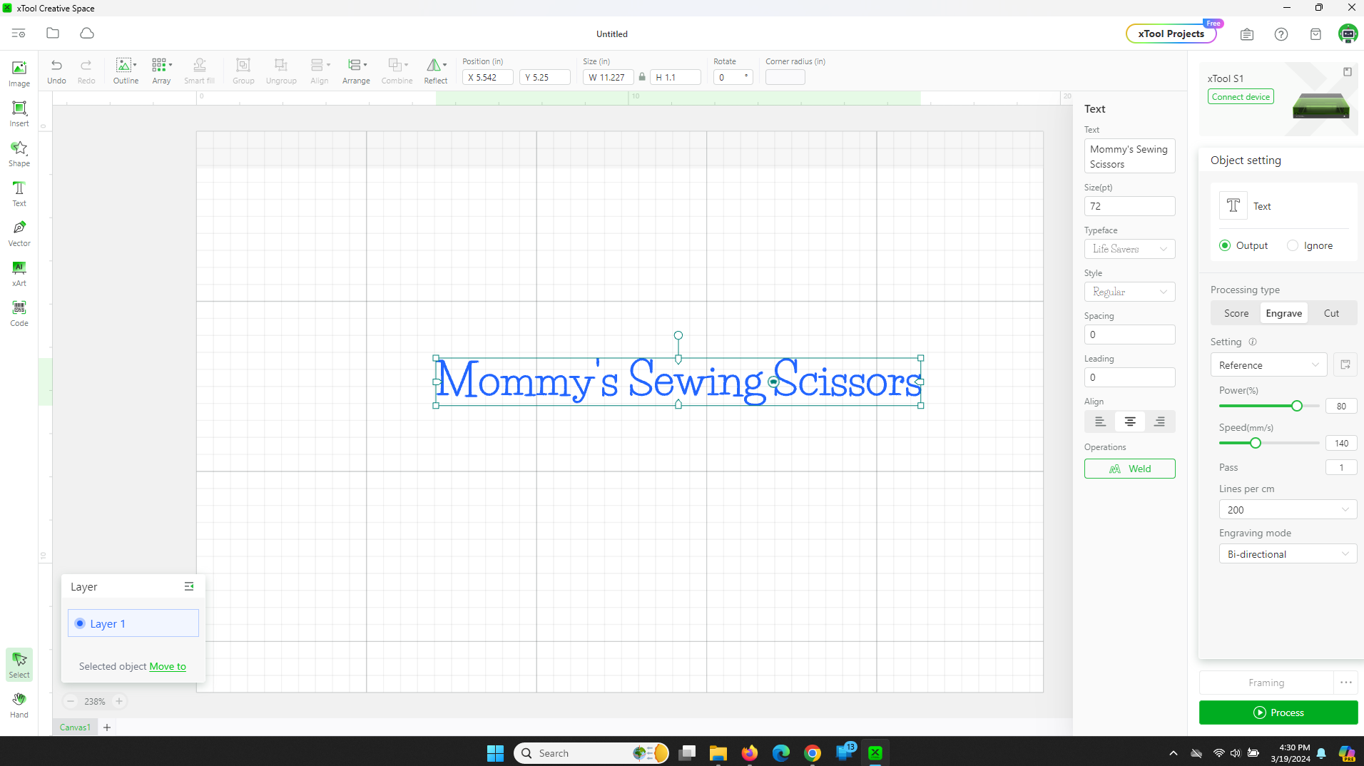 Scissors Software How To Engrave Sewing Scissors With A Laser