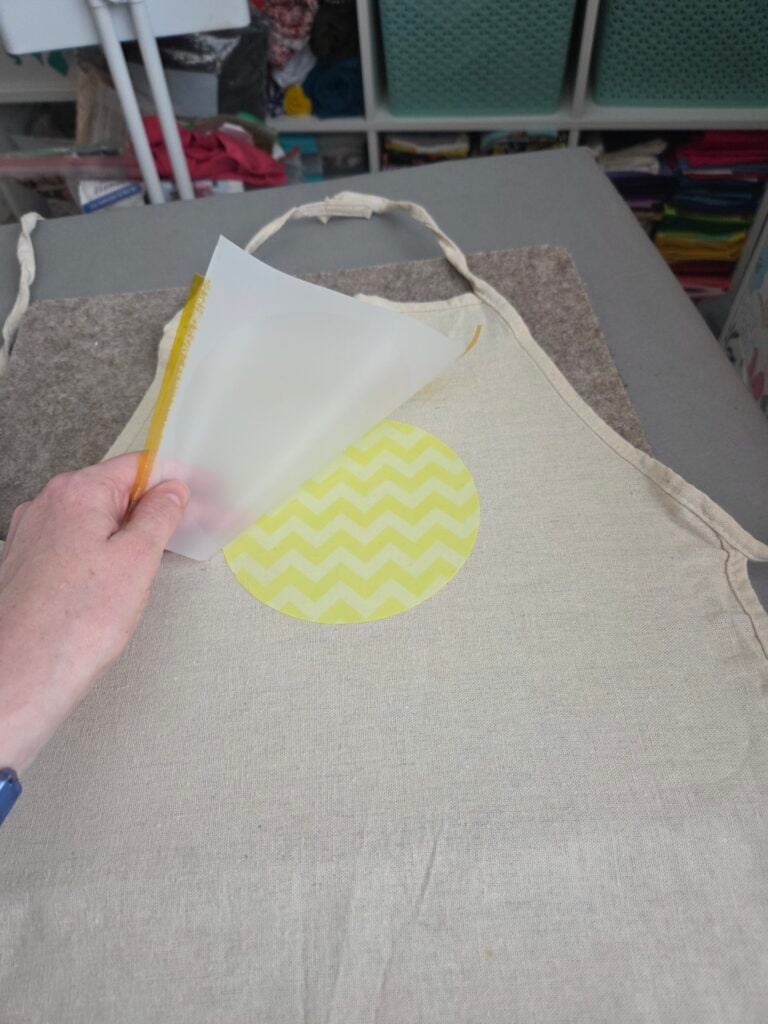 remove the transfer film