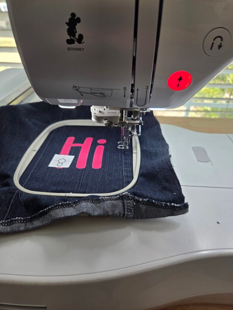 digitizing the embroidery design