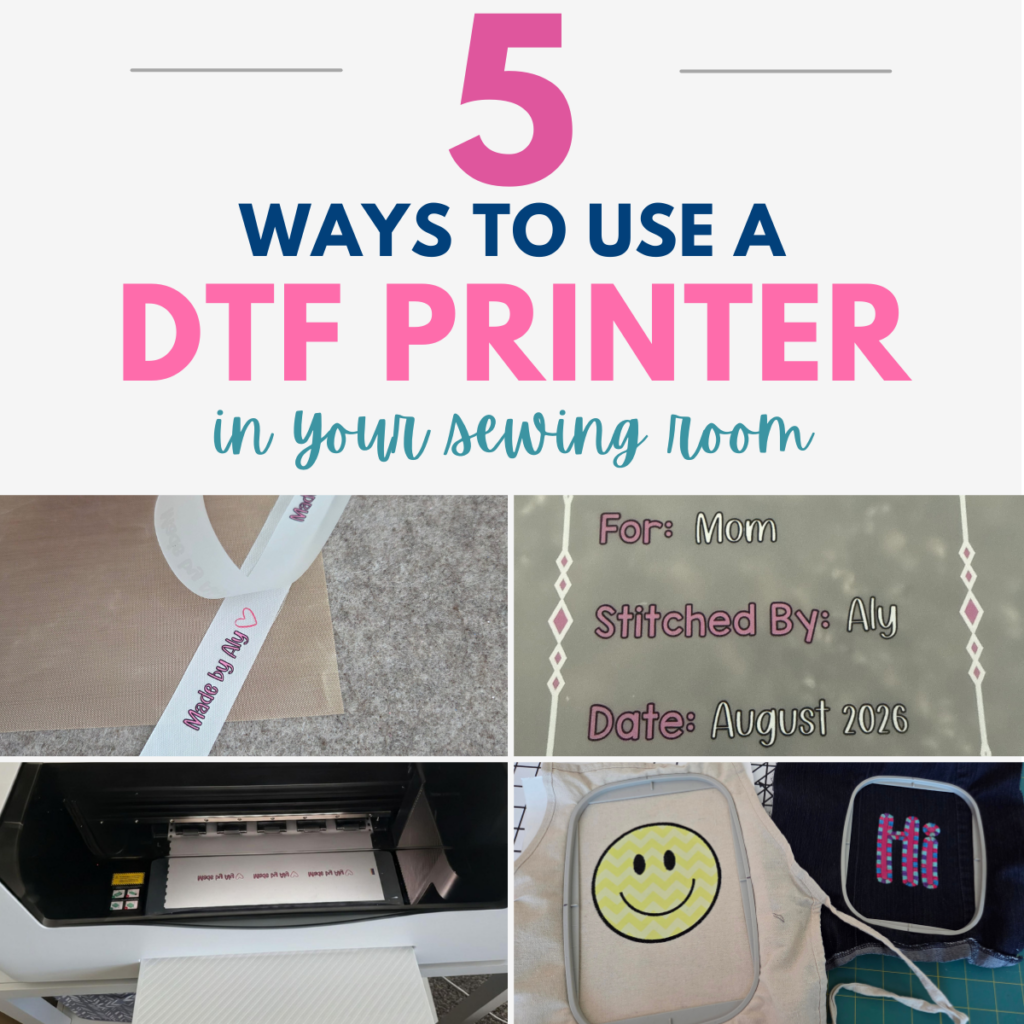 dtf printer for sewing room