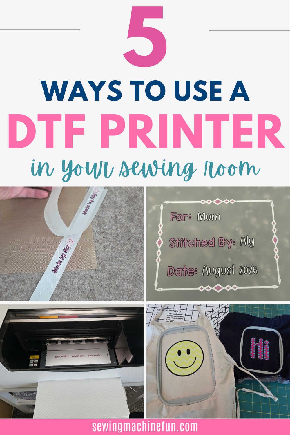 dtf printer for sewing crafts
