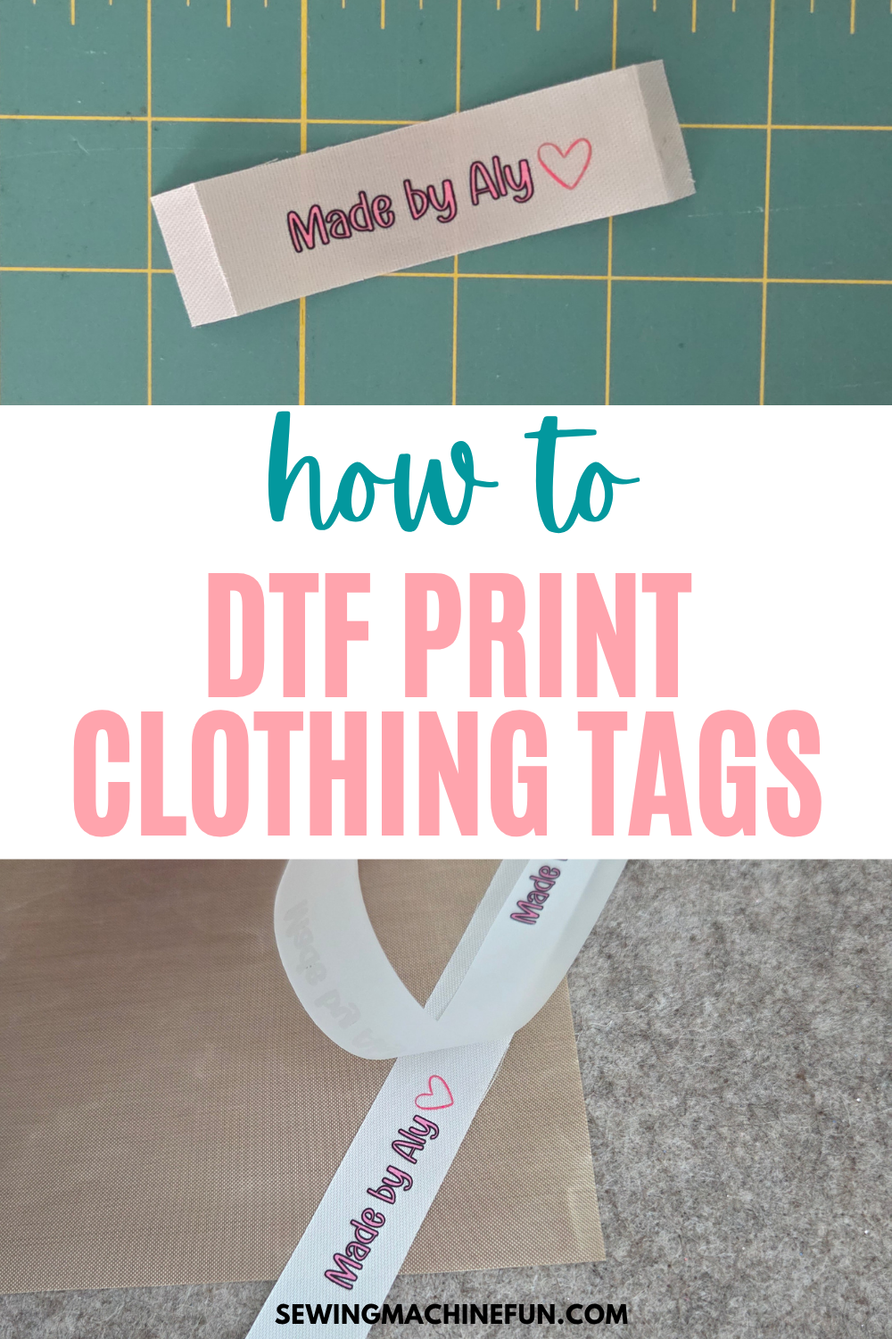 dtf print clothing tags