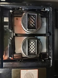 the vertical position required for ink flow